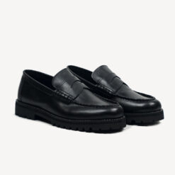 Shelby Black Loafers